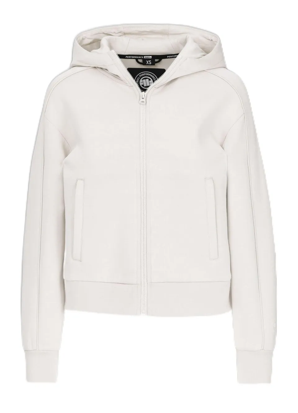 Pitbull Discovery felpa donna con zip e cappuccio