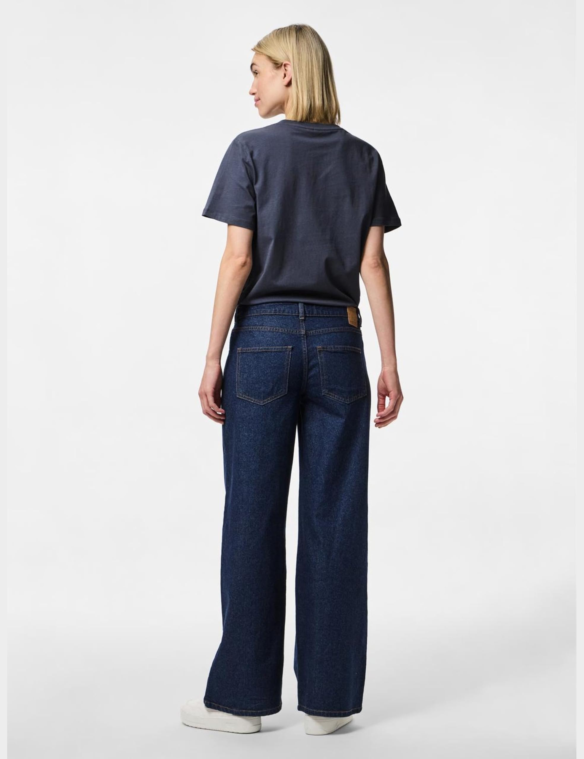 Pieces Pcselma LW Wide Jeans Rinse Noos BC jeans 29W/30L larghi