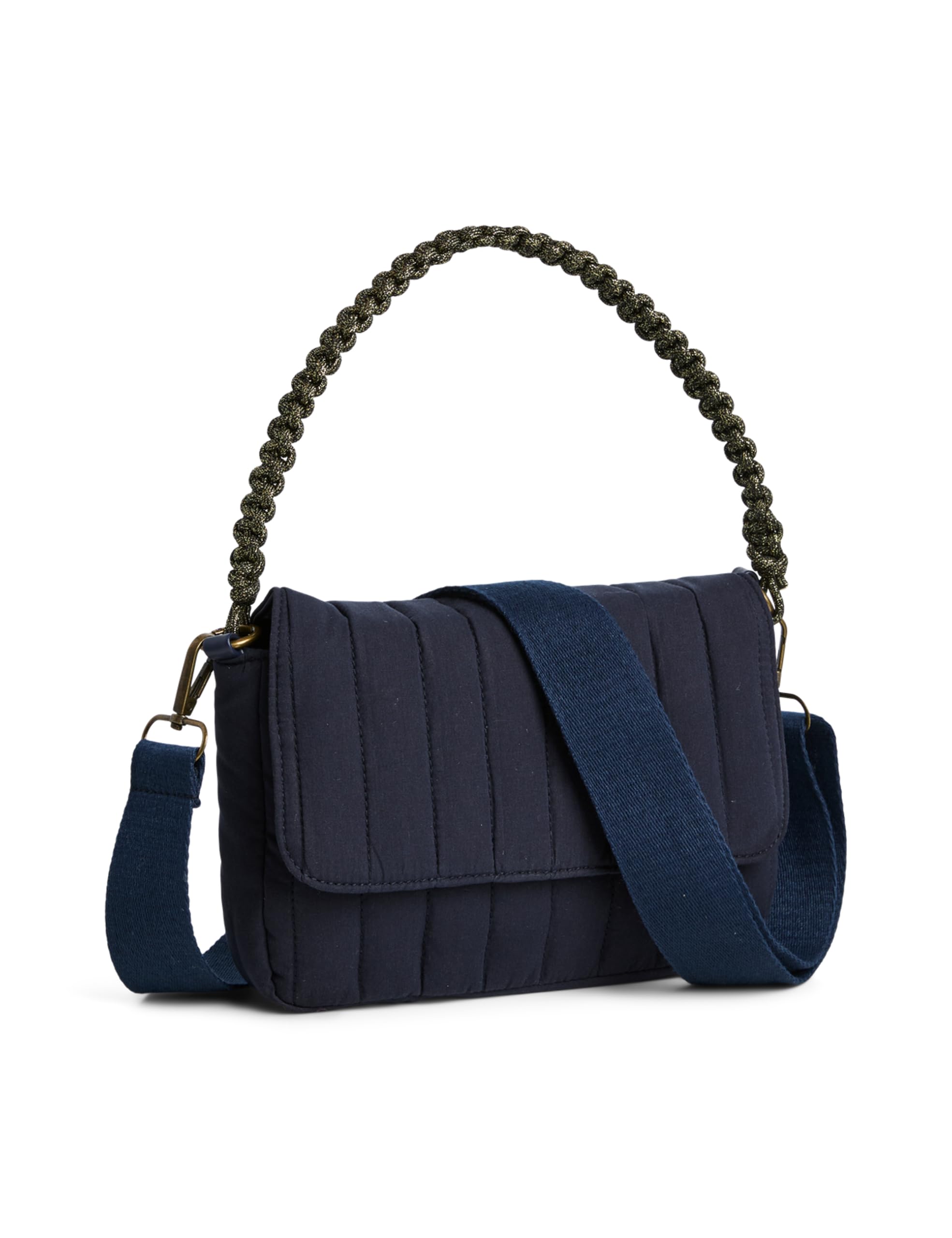 Pieces Pcboline Quilted Cross Body tracolla nera trapuntata