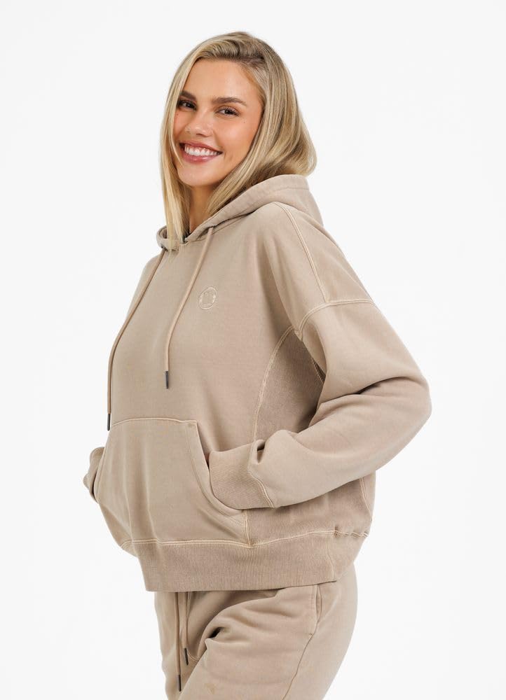 Pit Bull West Coast Washed Manzanita felpa donna oversize