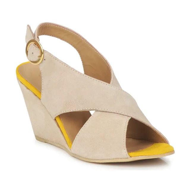 Pieces Ottine LT Sand 17039531 scarpe tacco donna velluto