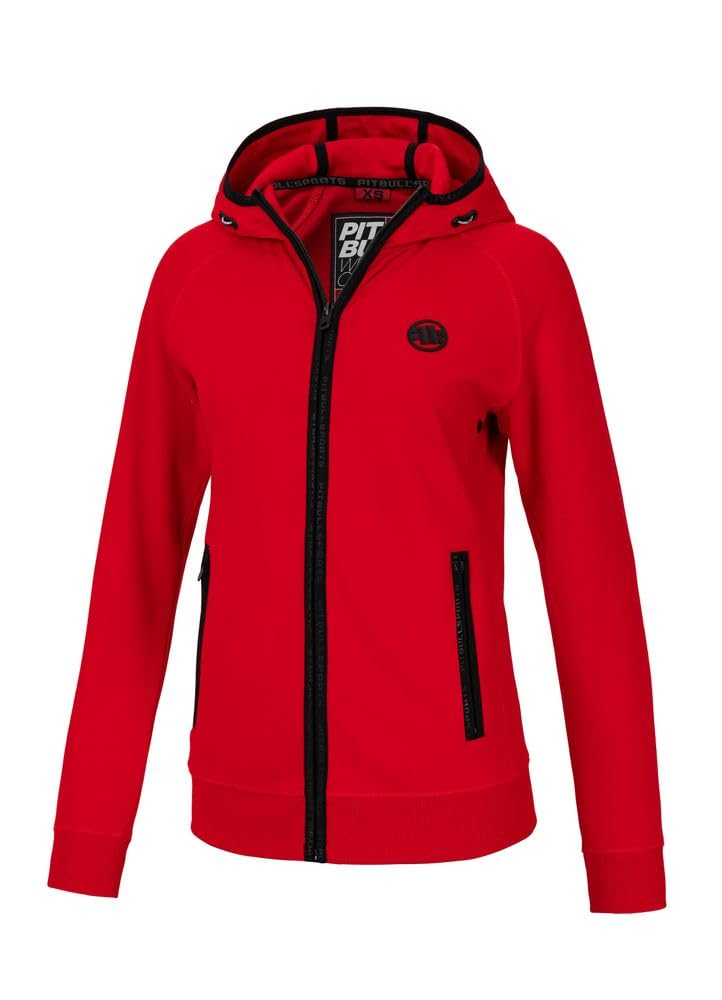 Pitbull West Coast felpa donna zip fucsia M comoda