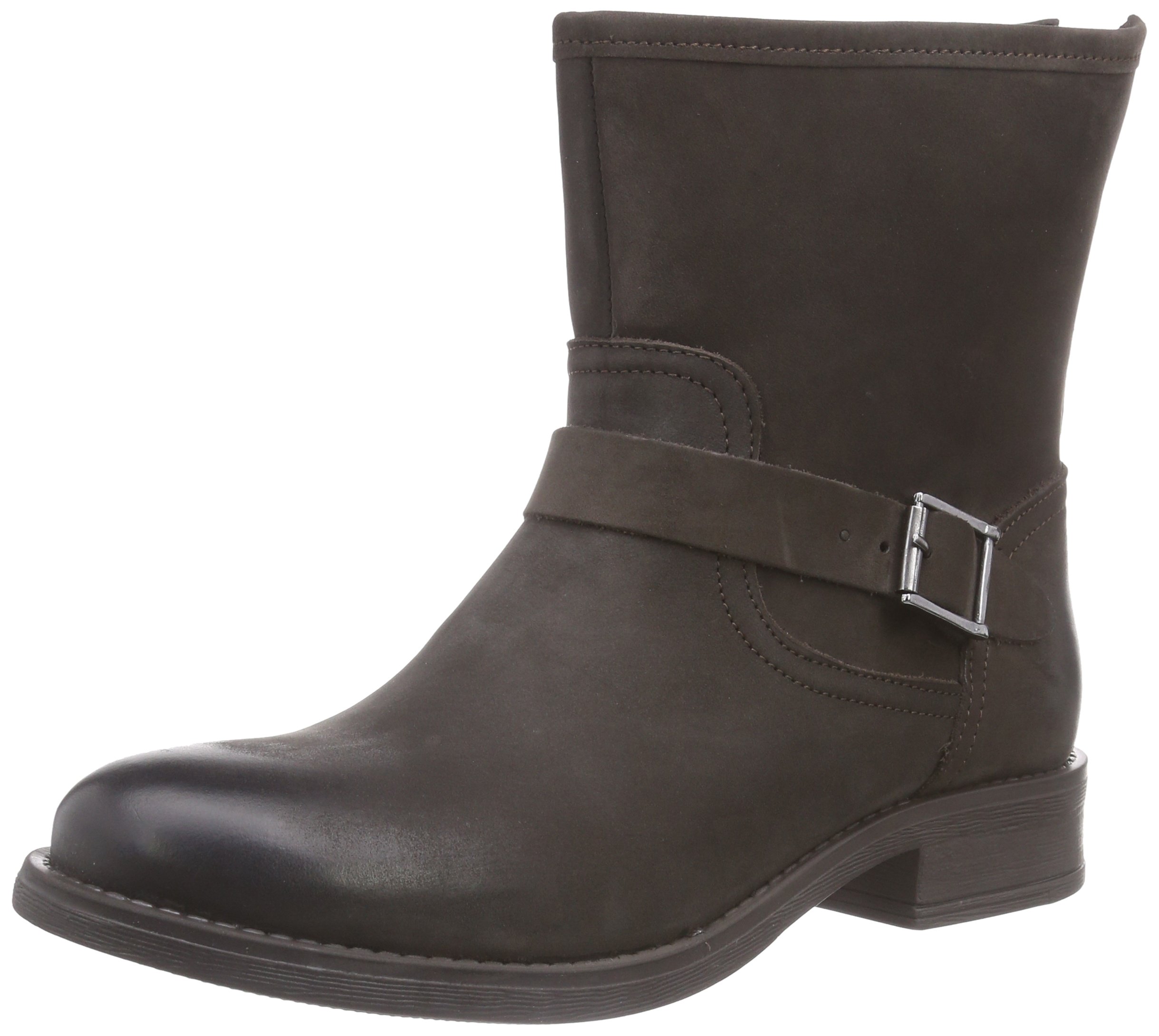 Pieces Psiza Nobuck New Boot stivaletti mocca