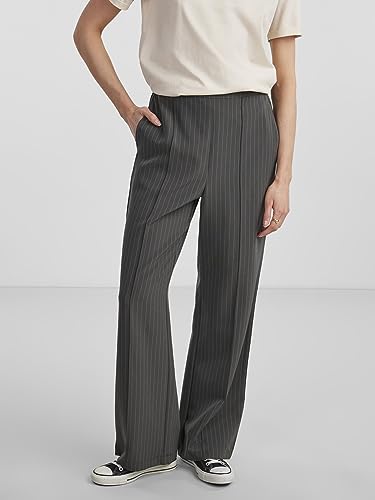 Pieces Pcbozzy HW pantaloni larghi donna a righe