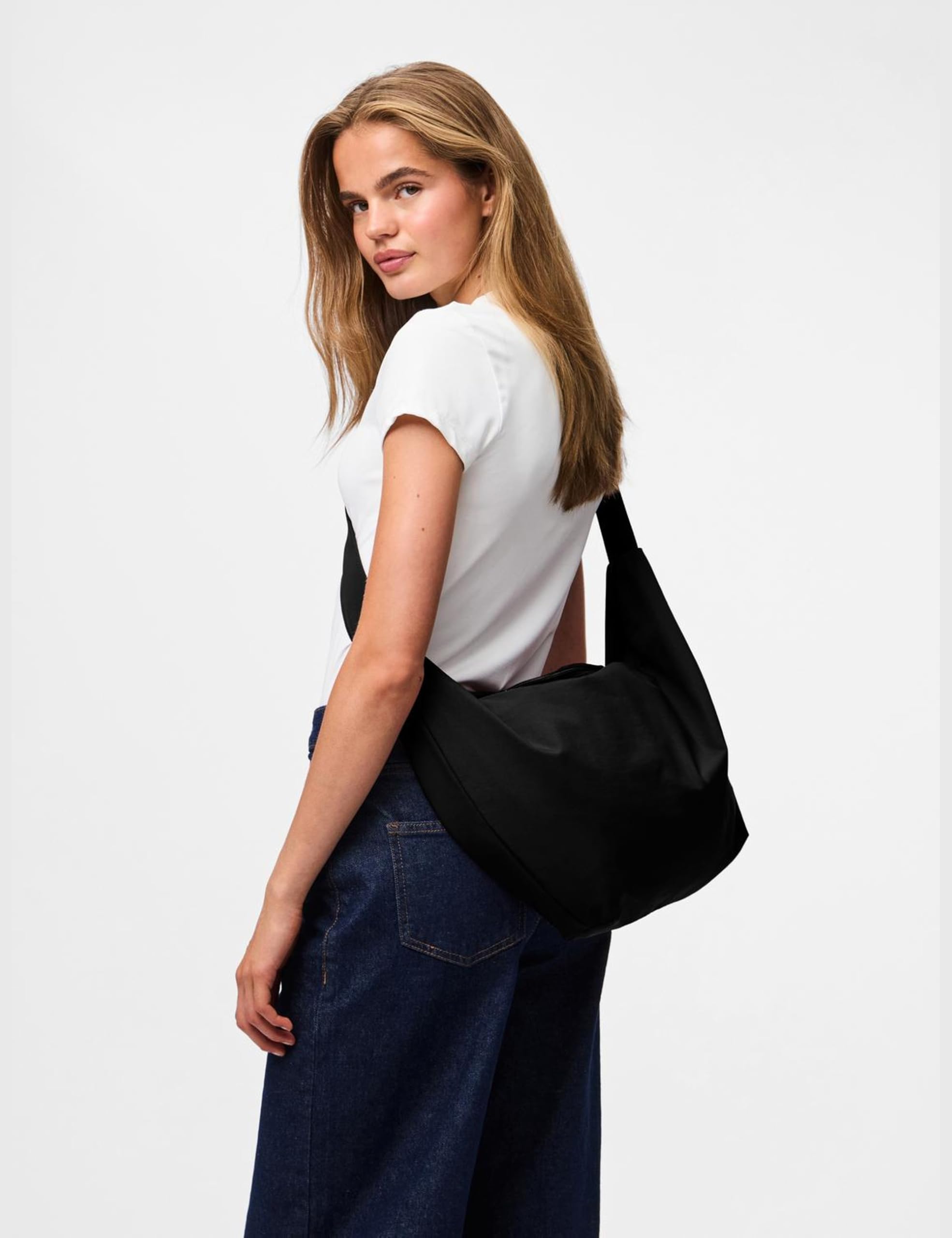 PIECES Pcamanda XL Bumbag tracolla nera taglia unica