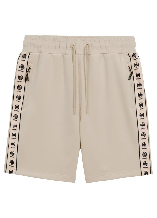 Pitbull Oldschool Powers Shorts Uomo Cotone Zip