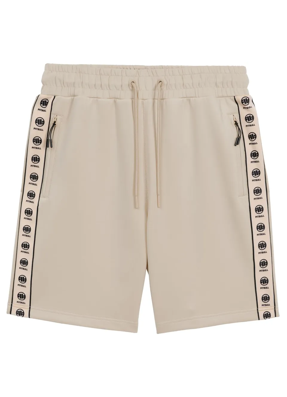 Pitbull Oldschool Powers Shorts Uomo Cotone Zip