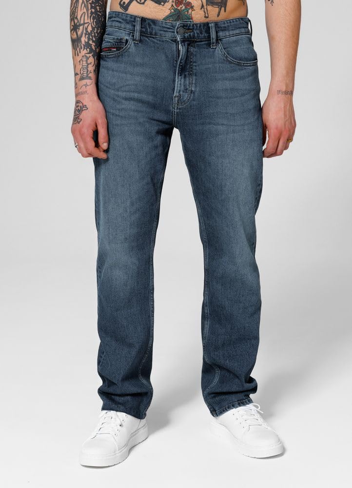 Pitbull Regular Fit Classic Straight jeans uomo cotone