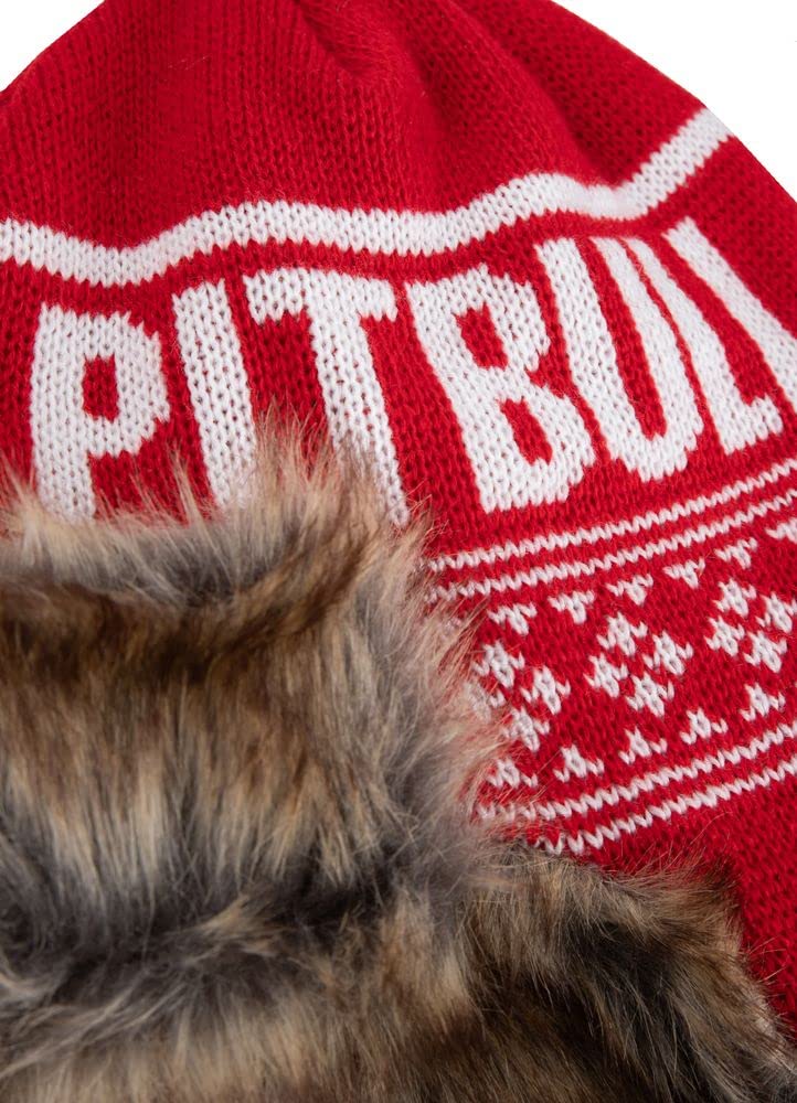 Pit Bull West Coast Mission Bay berretto rosso invernale
