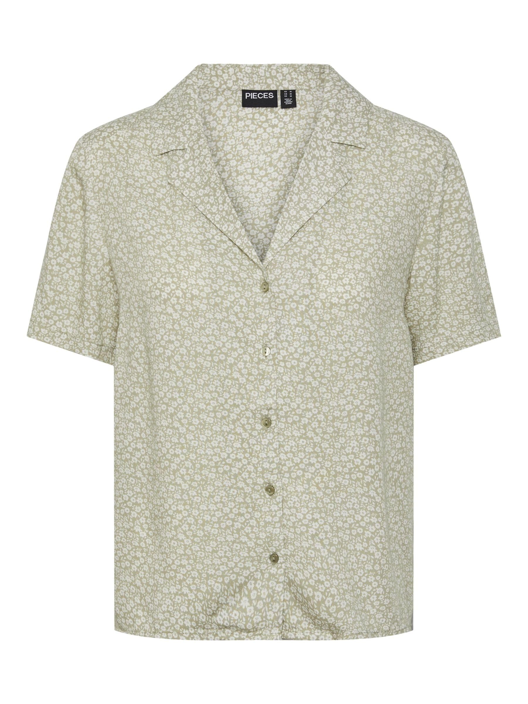 Pieces PCTALA camicia manica corta nero uso quotidiano