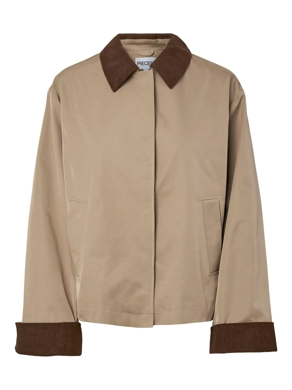 Pieces Pcjorma Short Light Jacket Pwp BC giacca leggera