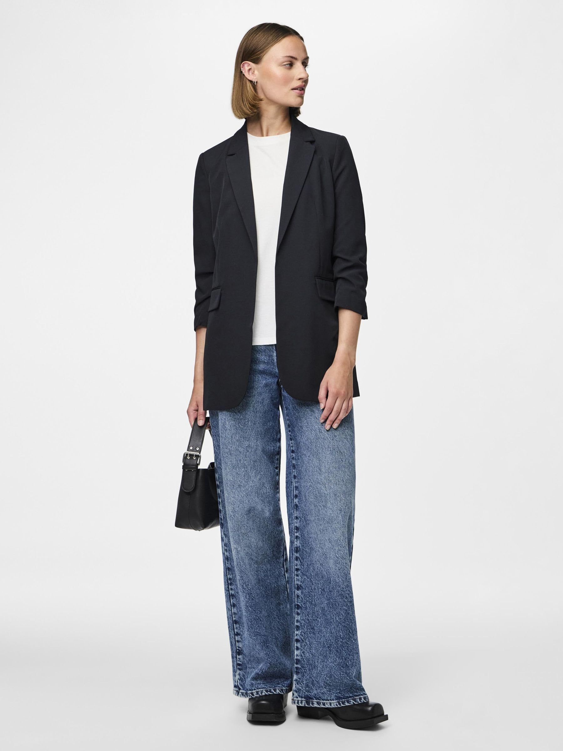 Pieces Pcbosella Blazer Donna Nero Taglia XS