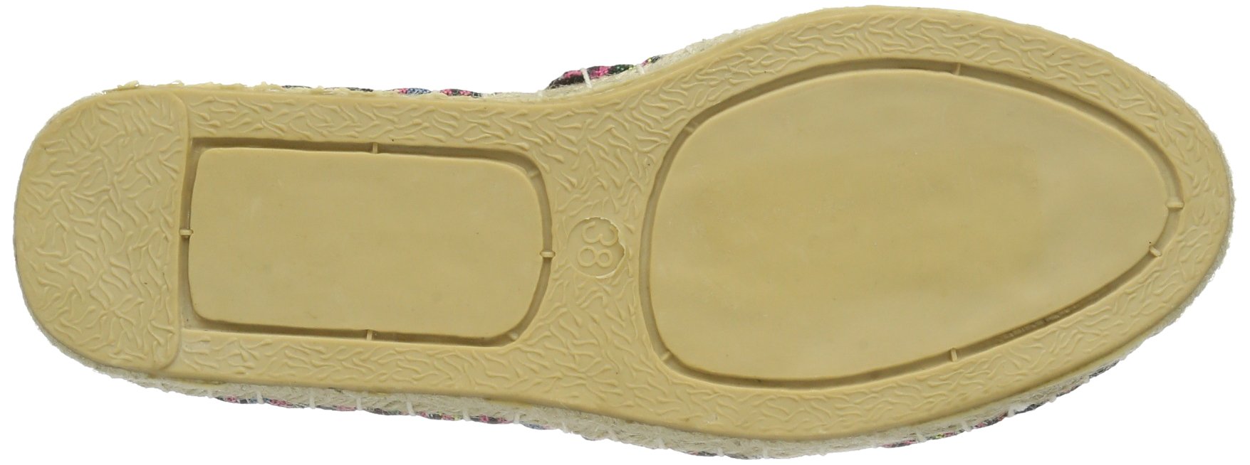 Pieces Haisha espadrillas donna basse nere tribale