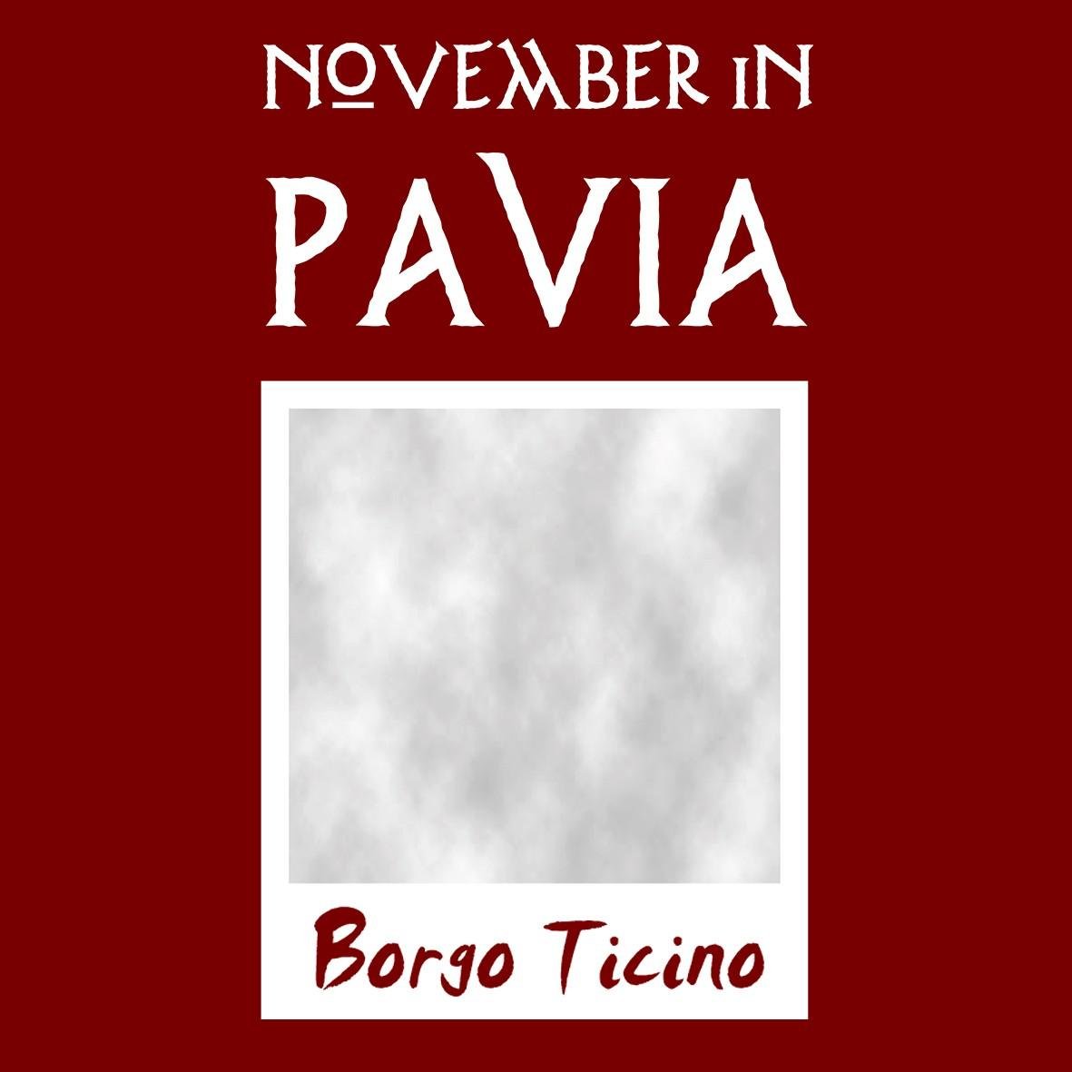 Matrix Music Store Pavia November maglietta unisex cotone stampa