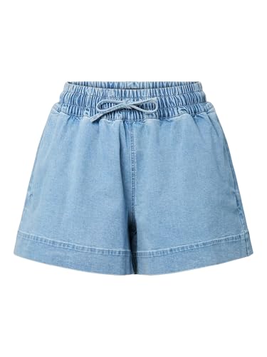 Pieces Pcbillo HW Pull Up Denim Shorts Donna XL