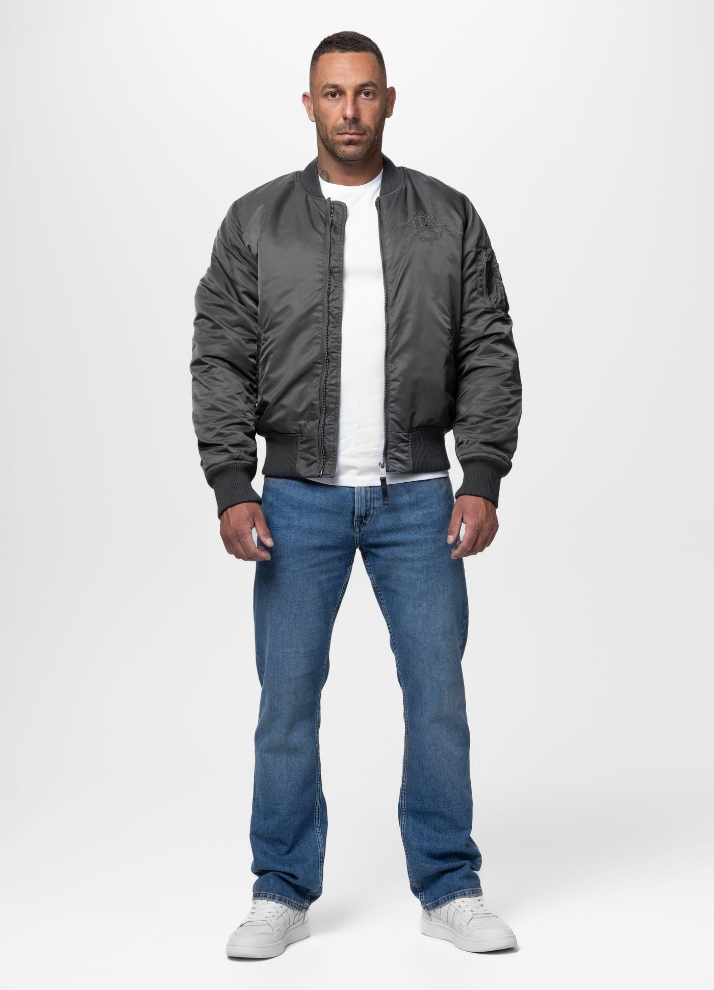 Pitbull Hacket bomber uomo nylon leggera trapuntata