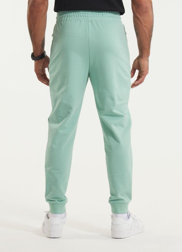 Pitbull Nugget pantaloni tuta uomo gamba affusolata tasche zip