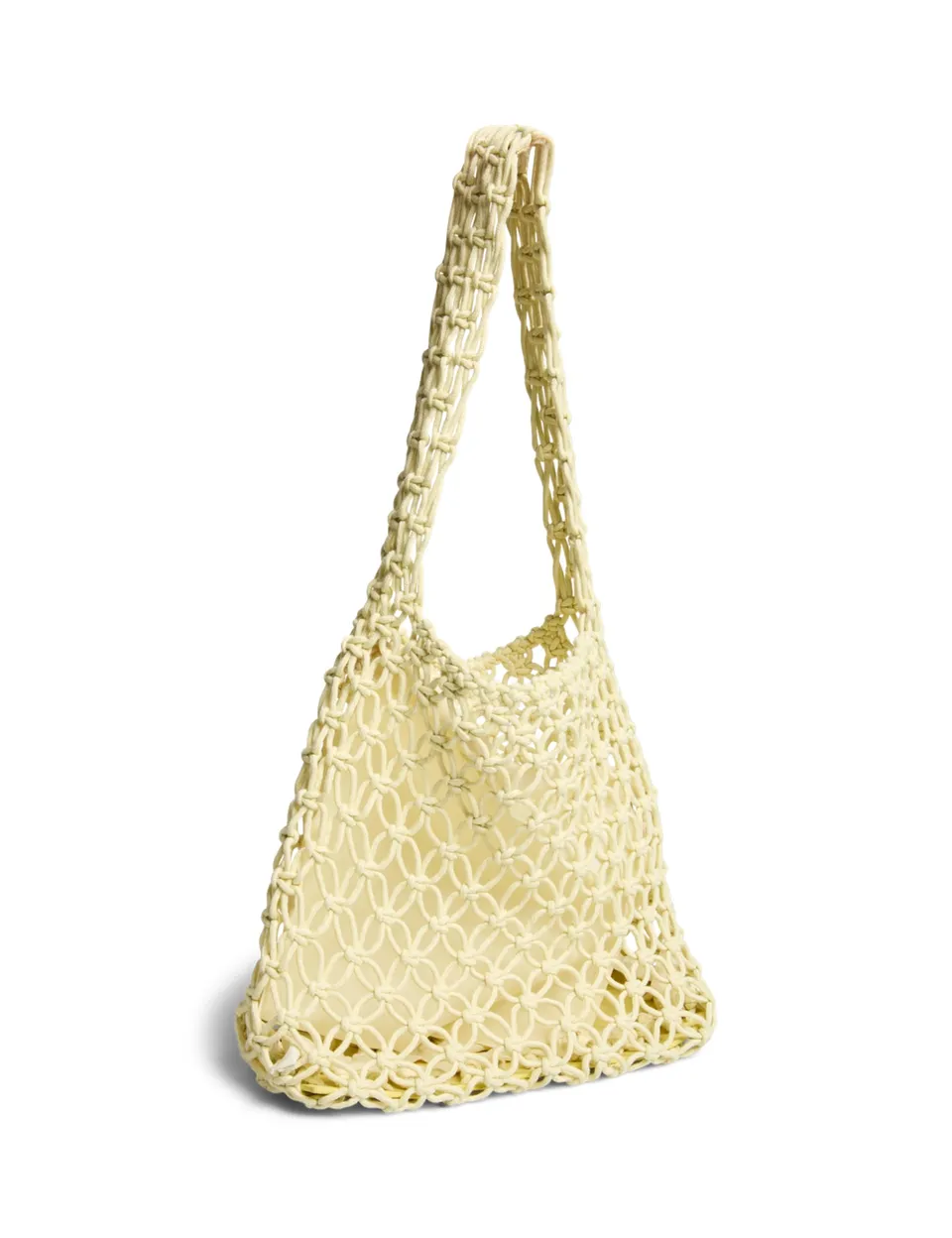 Pieces Pcganna Crochet Shopper French Vanilla