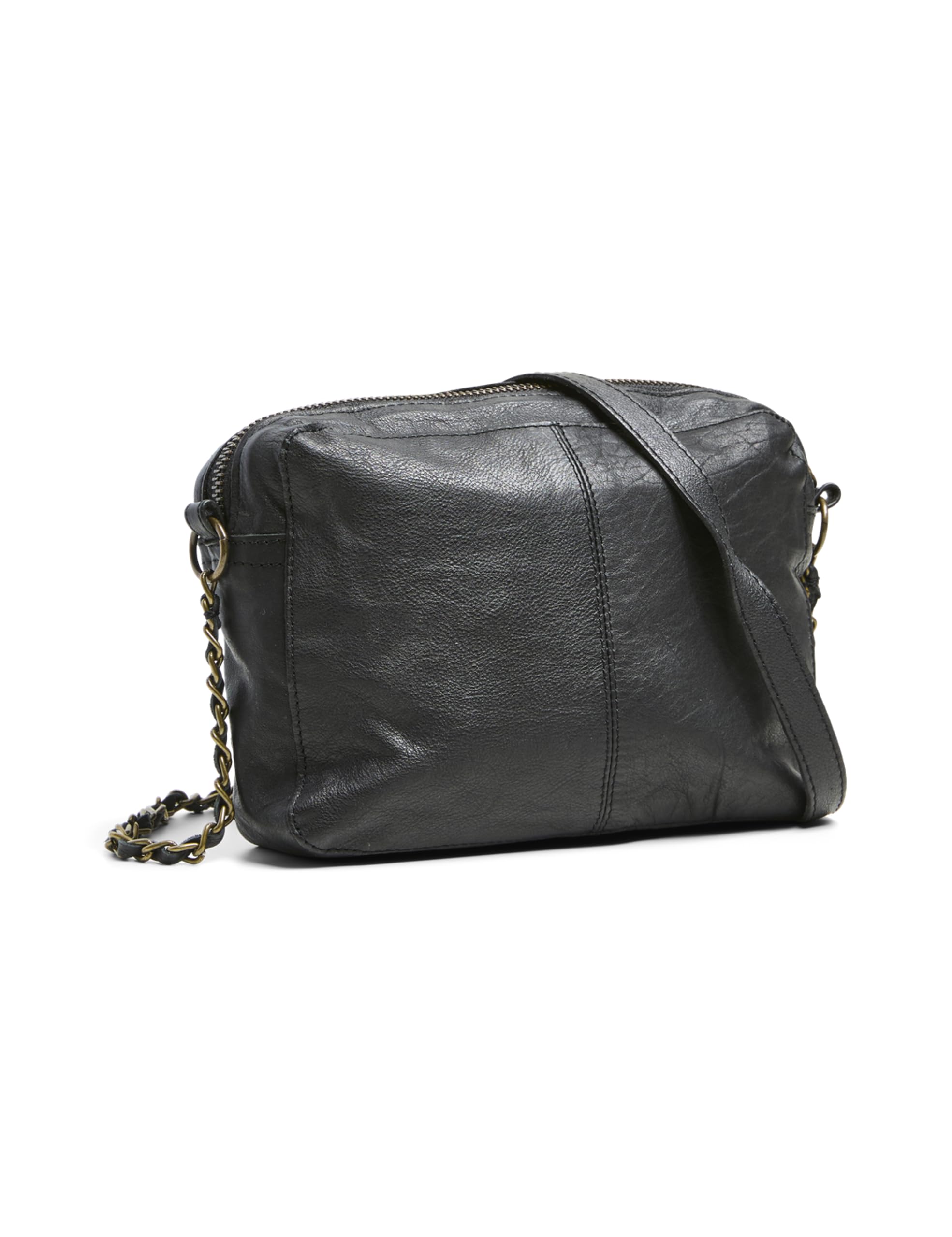 Pieces Pcnaina borsa tracolla donna pelle nera