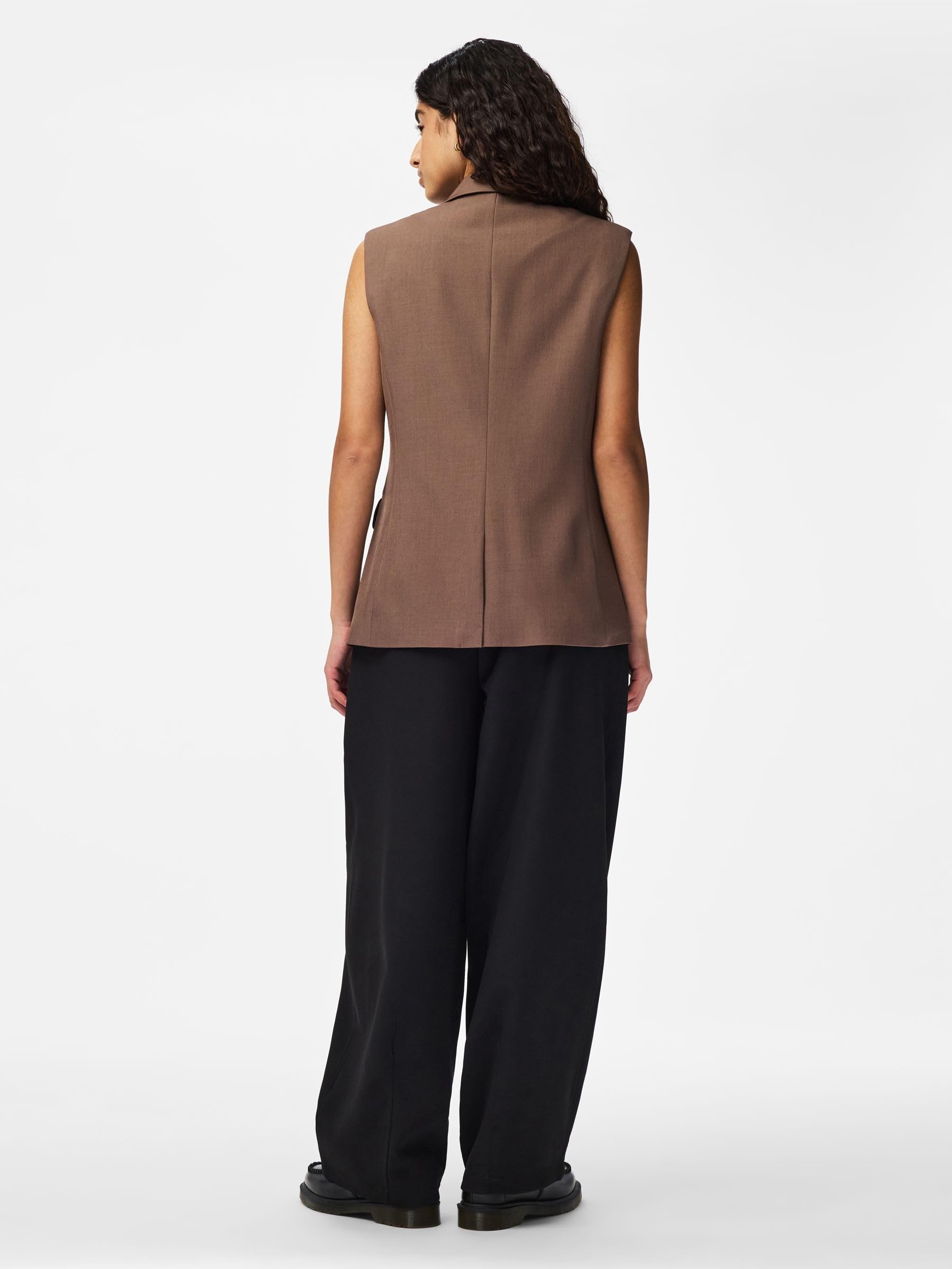 Pieces Pcblossom SL gilet blazer donna senza maniche