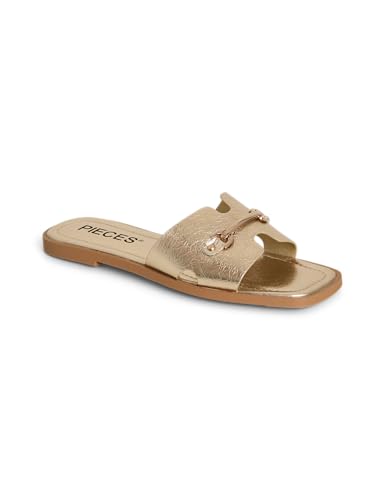 Pieces Pcmarianne sandali donna metallizzati 38 EU