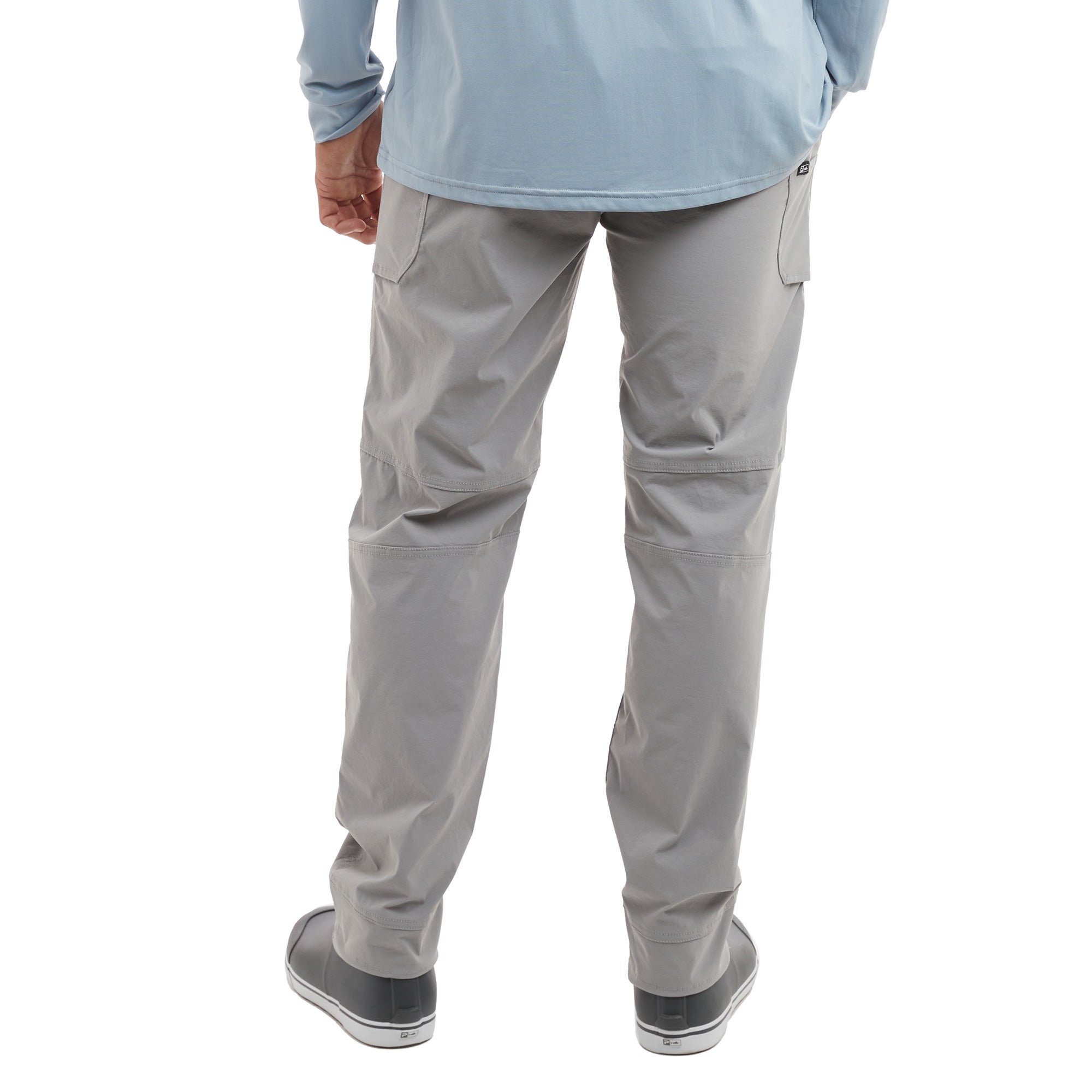Pelagic Flyline pantaloni uomo grey nylon stretch