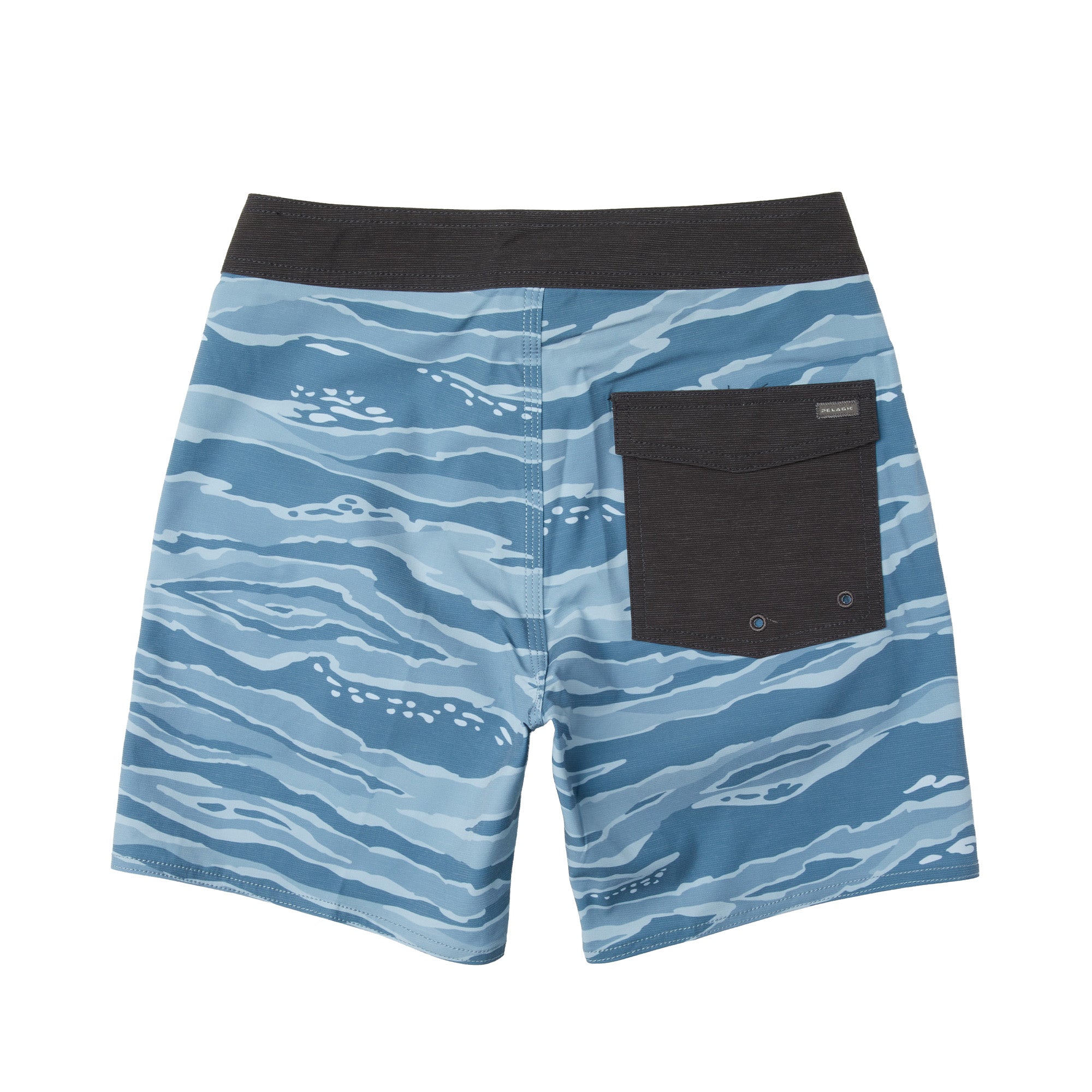 PELAGIC Ledge costume mare ragazzo petrolio tasca zip