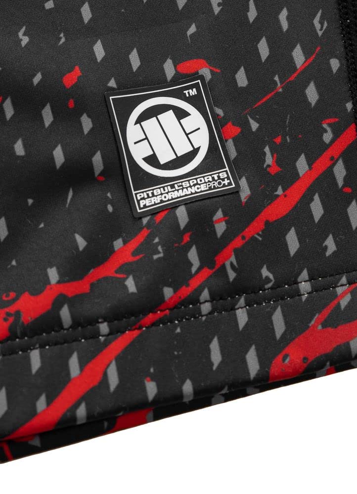 Pitbull rashguard maglietta sportiva uomo manica corta