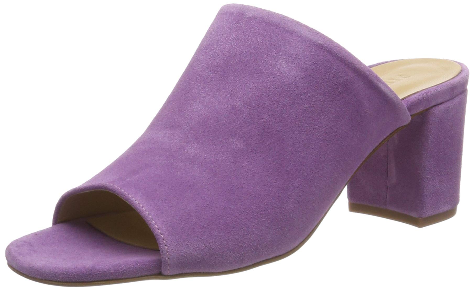 Pieces Psmela Suede Mule sandali tacco 7 cm