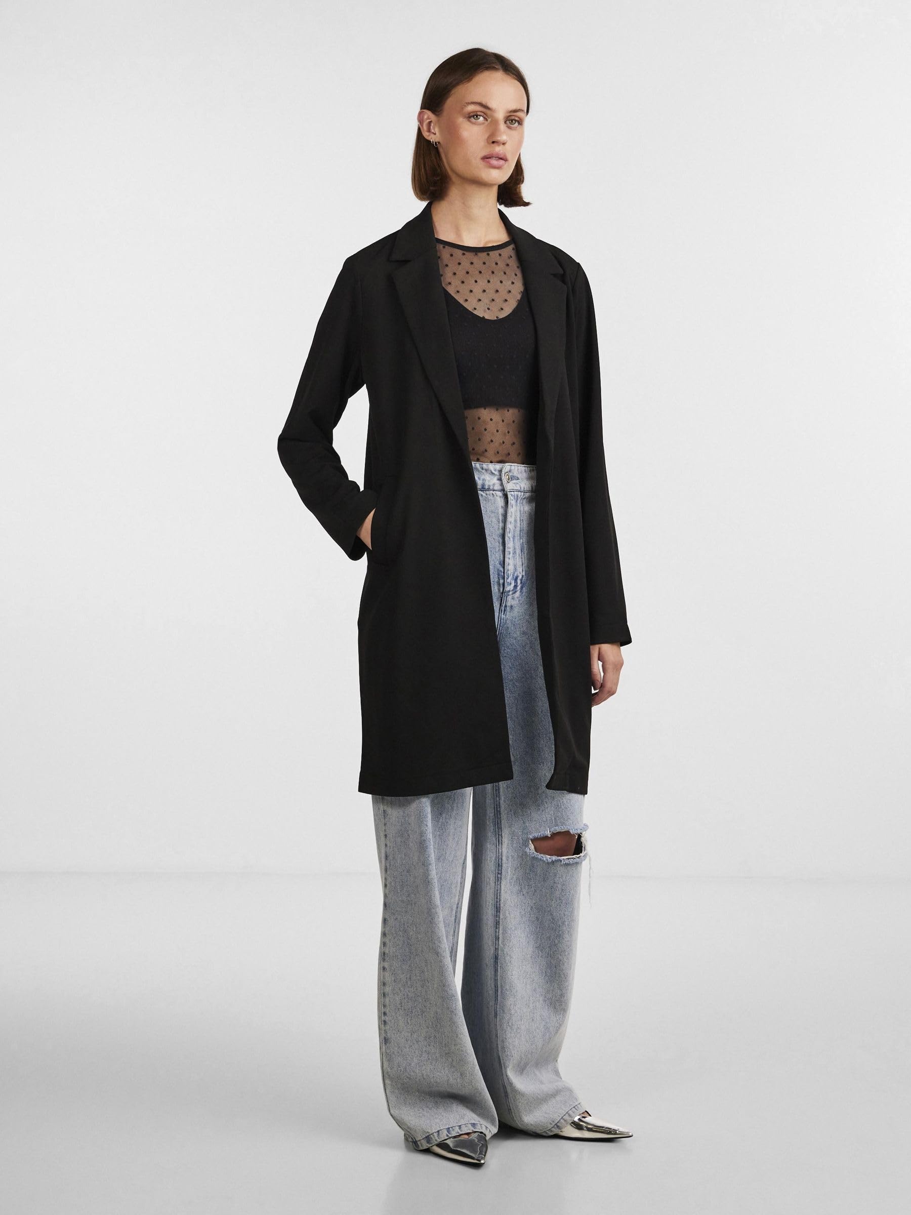 Pieces Pcnula LS Blazer Noos blazer donna taglia M