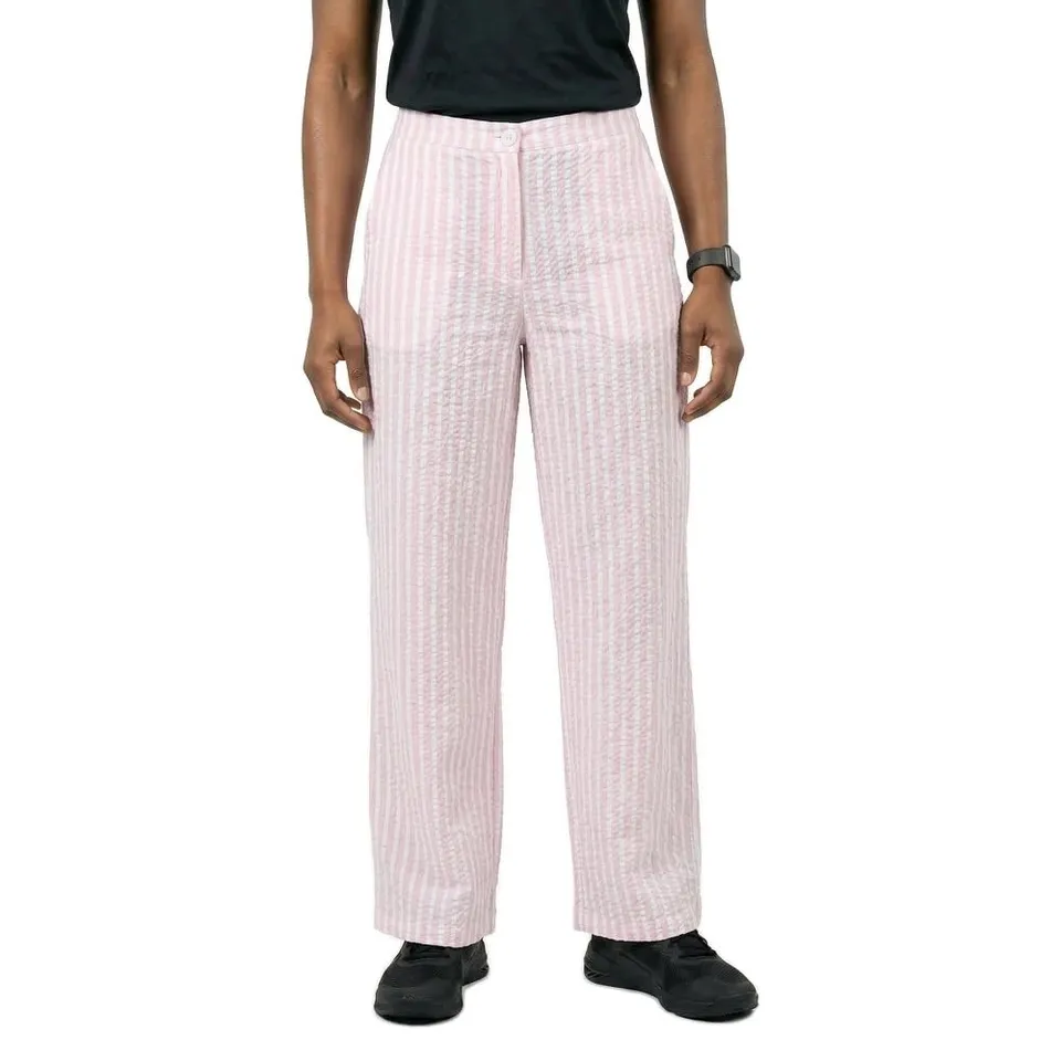 Pieces Stinna pantaloni donna 2XL vita alta cotone