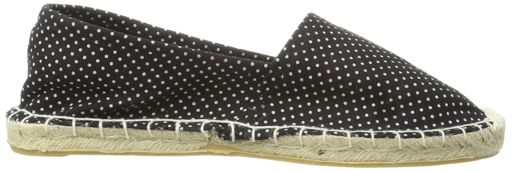 Pieces & Peace Haisha Espadrillos Dots Black espadrillas donna
