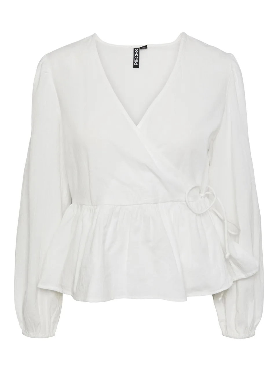 Pieces Pcmilla Cotton top donna S effetto incrocio