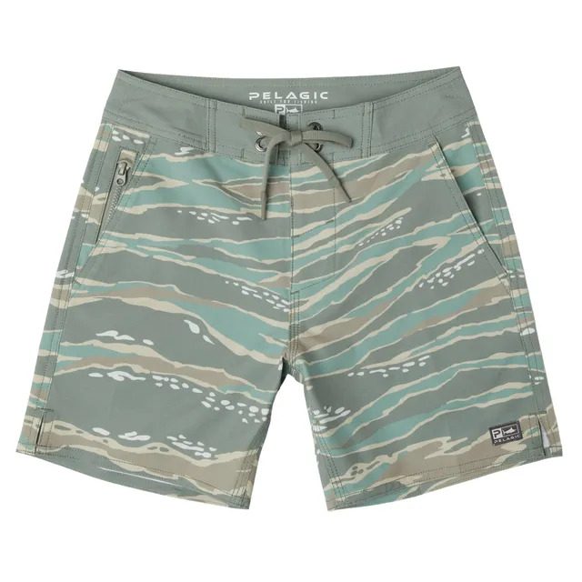 Pelagic Youth Ledge costume ragazzo verde mimetico