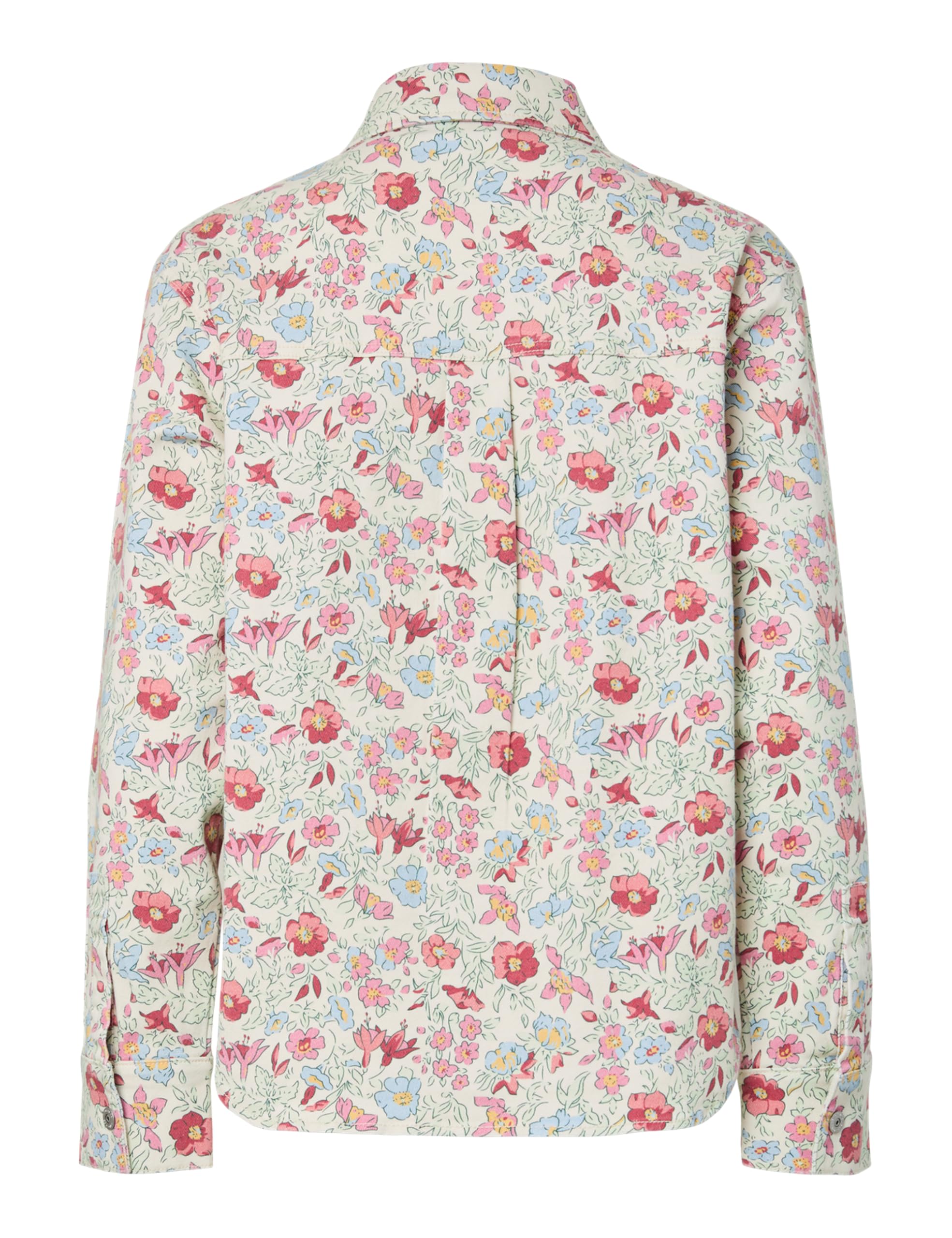 Pieces Pcsalume LS Denim Shirt camicia S manica lunga