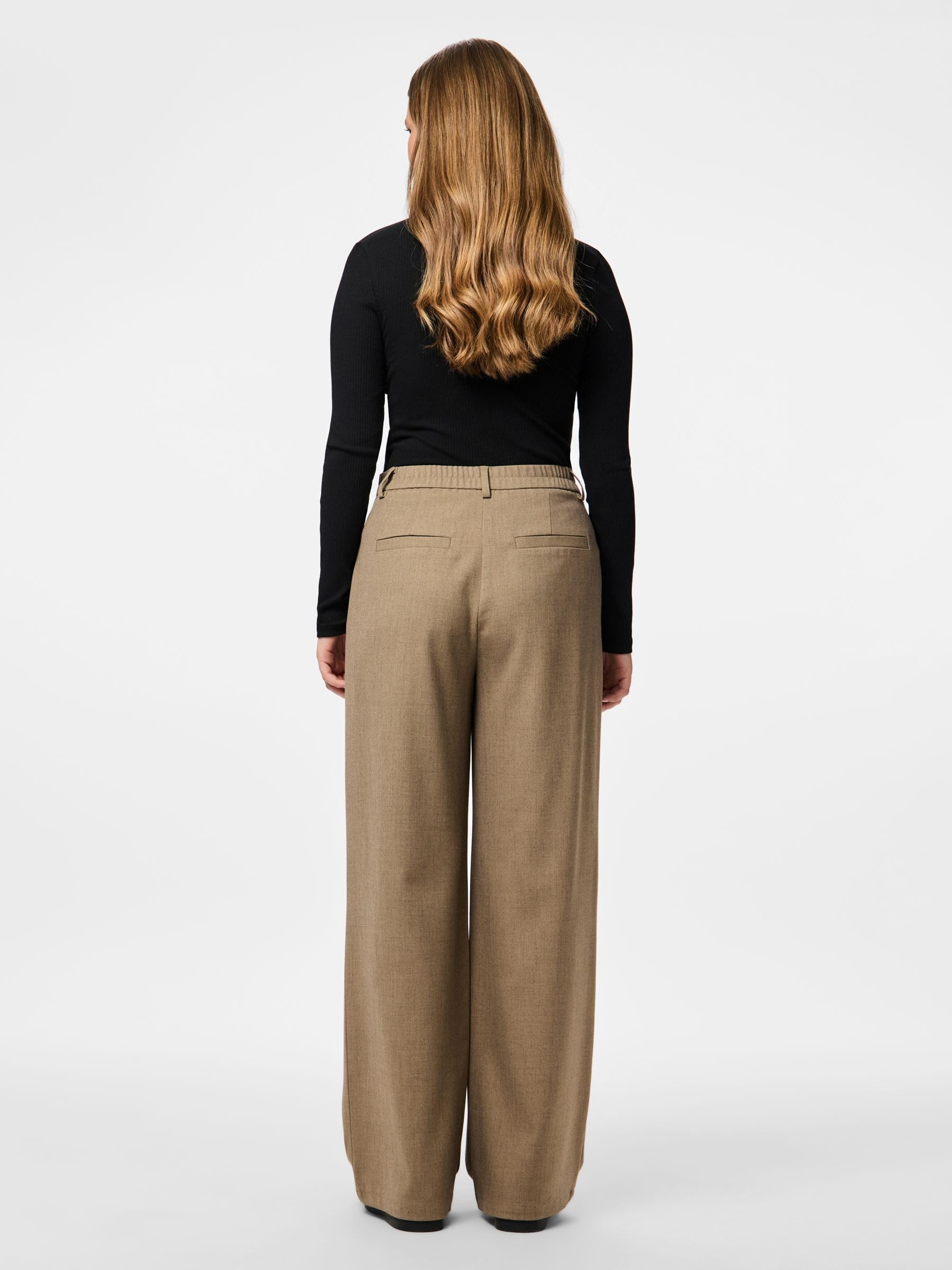 Pieces Pcbubbles HW Pants pantaloni XS vita alta