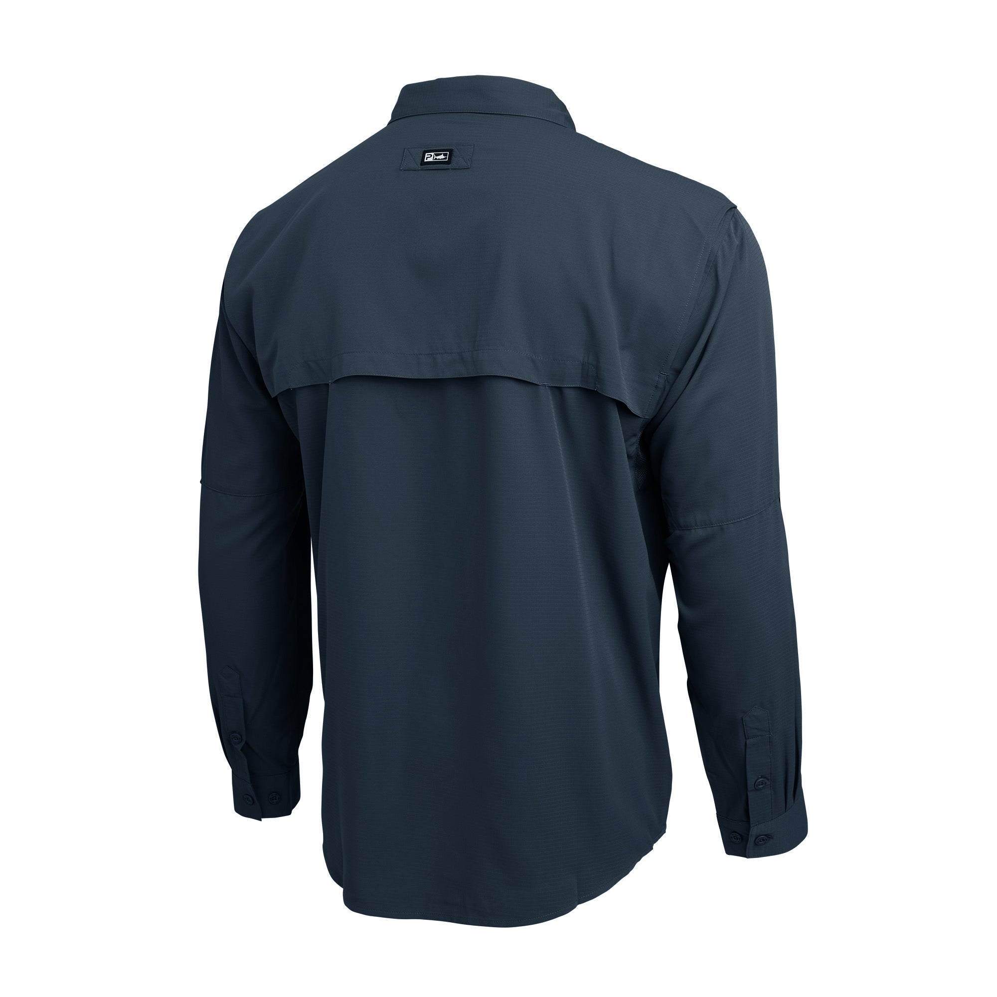 Pelagic Keys LS camicia uomo blu navy UPF 50+