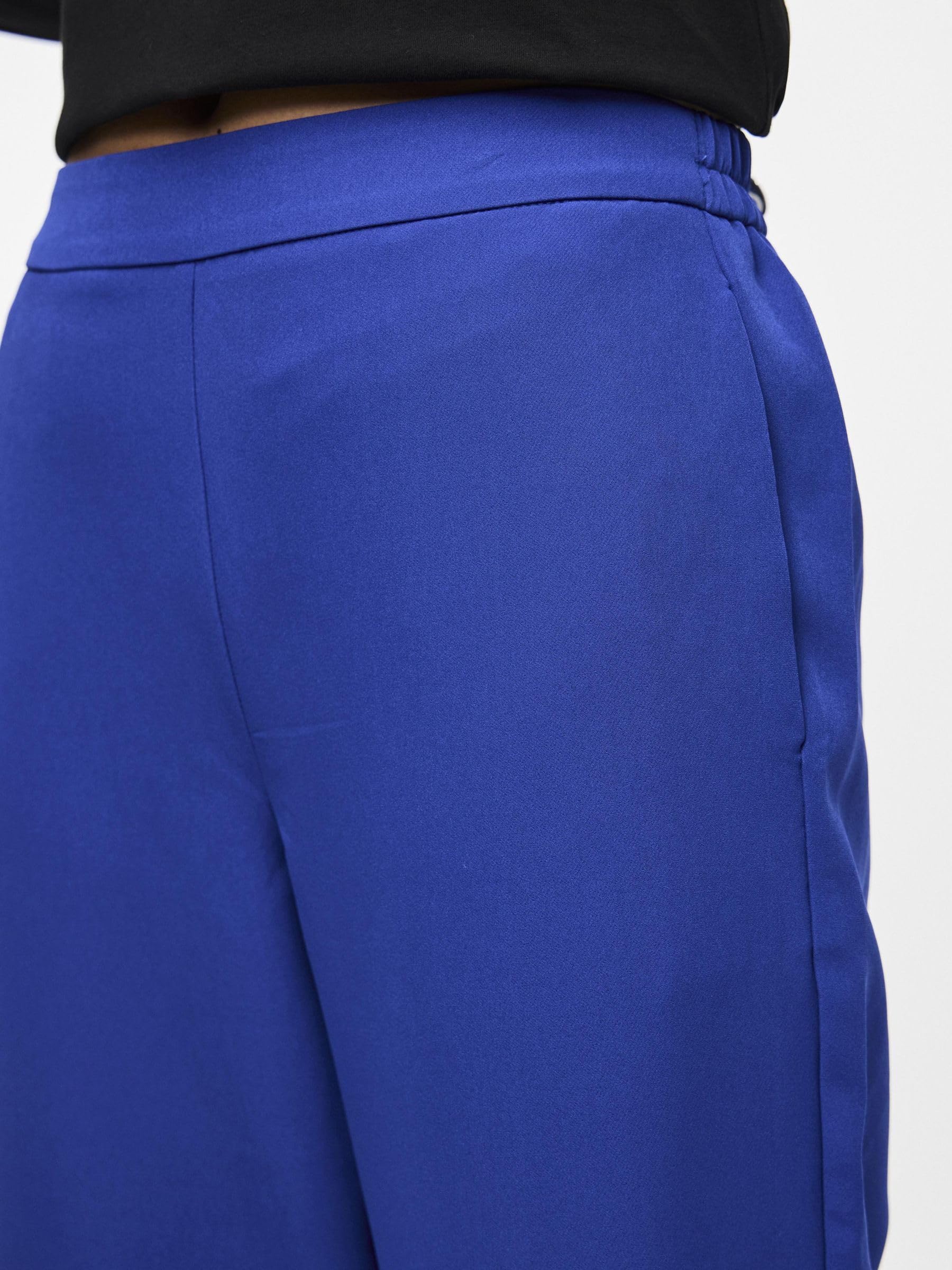 Pieces Pcbozzy pantaloni larghi vita alta taglia XL