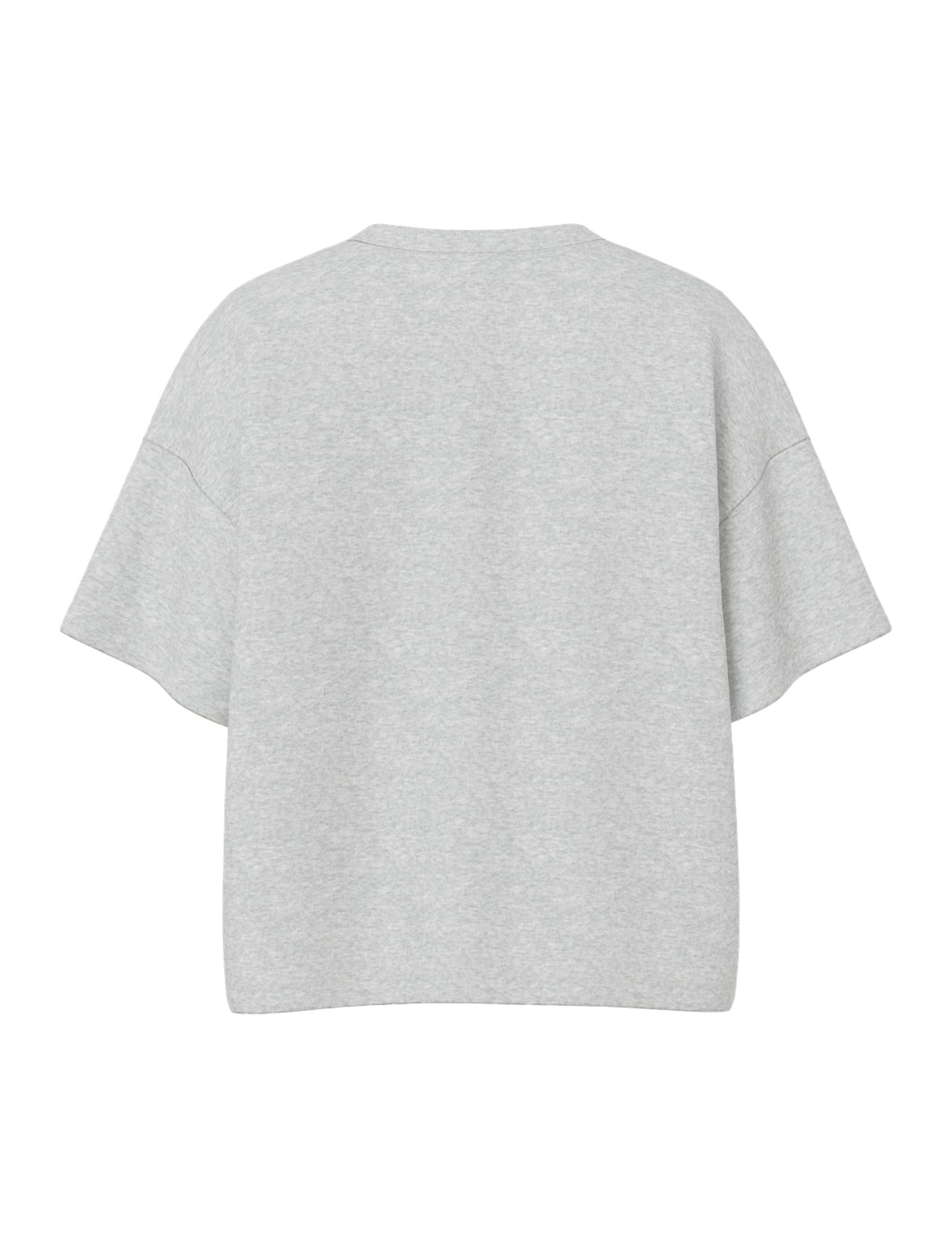 PIECES Pcchilli Summer 2/4 felpa donna Light Grey Melange comoda