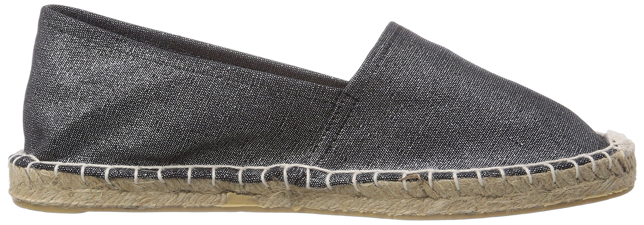 Pieces Haisha Espadrillas Donna Argento Metallic Tela