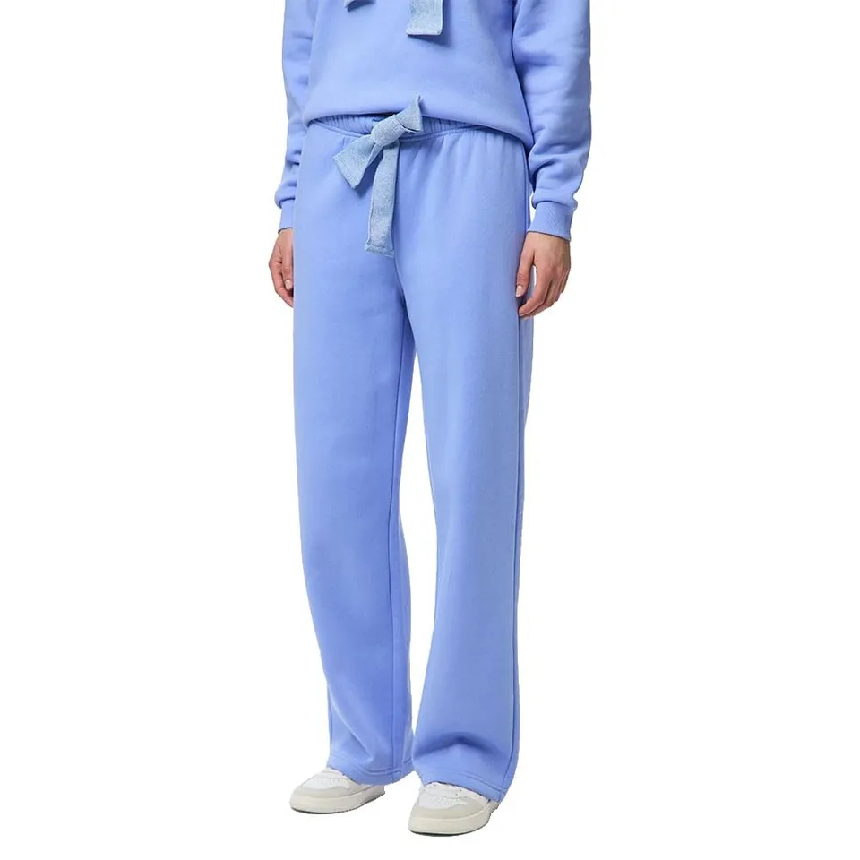 Pieces Chilli Wide Glitter pantaloni tuta donna L cotone