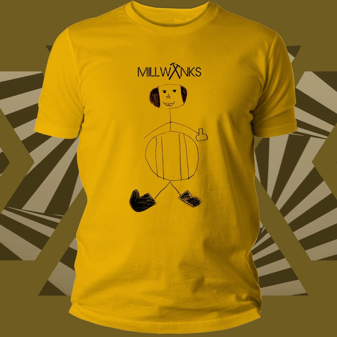 Millwanks Man maglietta cotone organico uomo