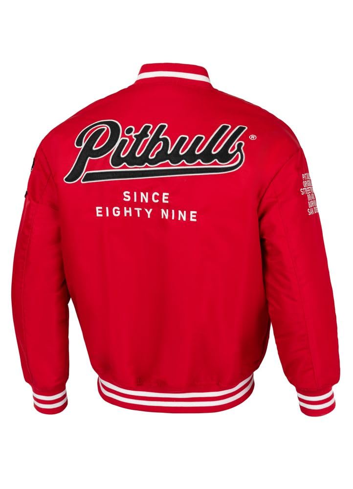 Pitbull College Giacca Uomo Mezza Stagione in Cotone