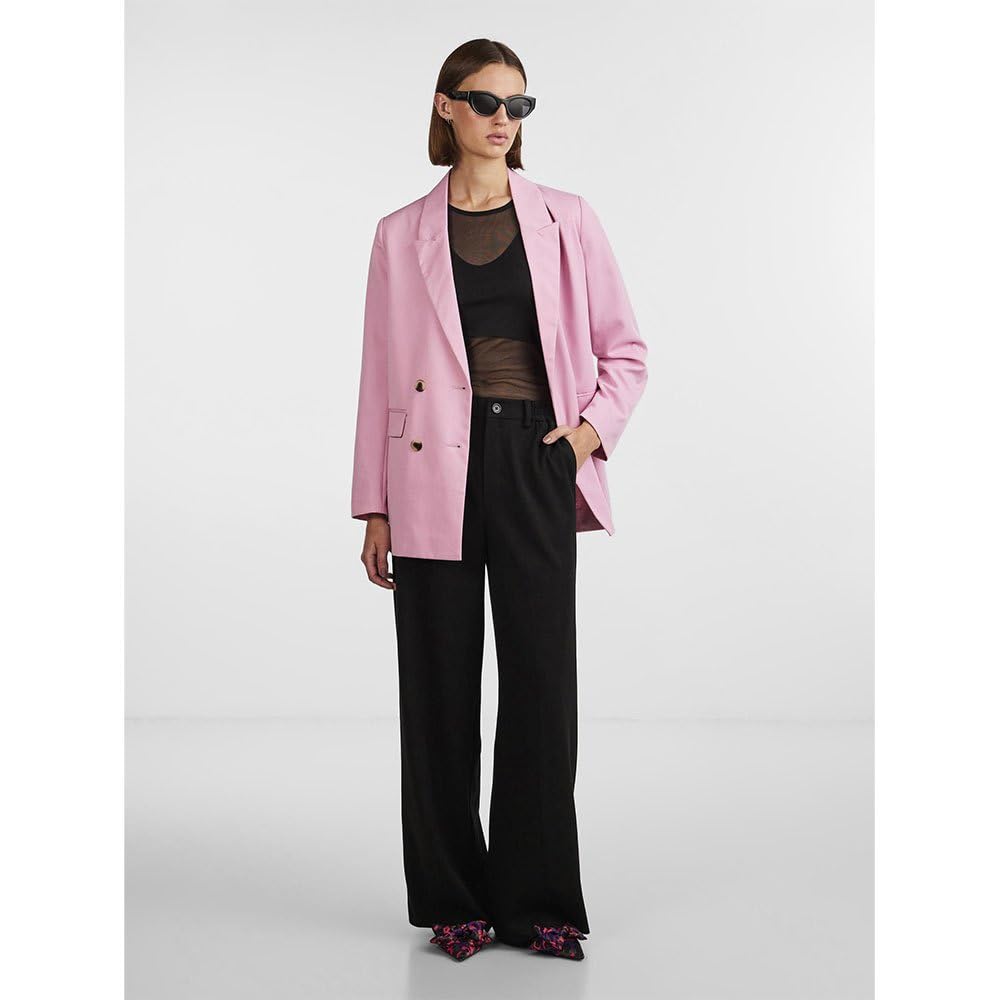 PIECES Pccamil HW Wide Pant Noos pantaloni donna cotone