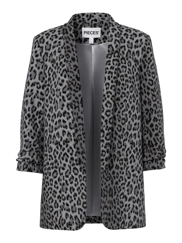 Pieces Pcbosella 3/4 Printed Blazer fantasia manica 3/4