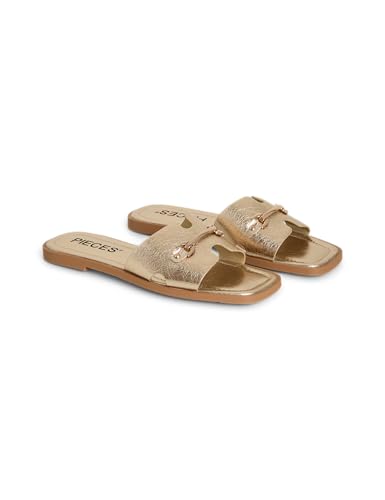 Pieces Pcmarianne sandali donna metallizzati 38 EU