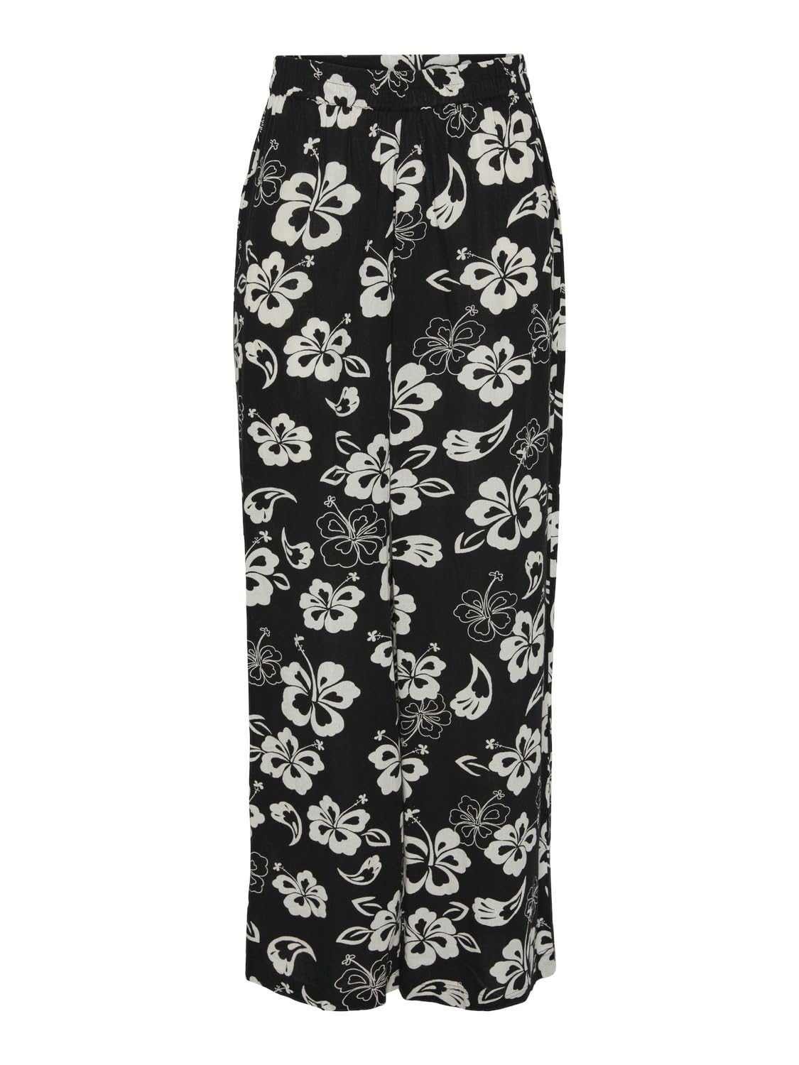 Pieces Pcaloha pantaloni donna M Eggnog Paradise fantasia