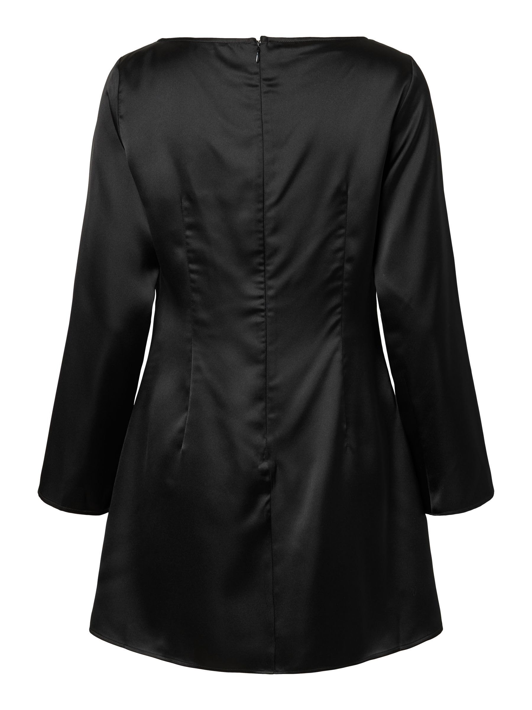 Pieces Pcevy LS Short Dress abito corto donna