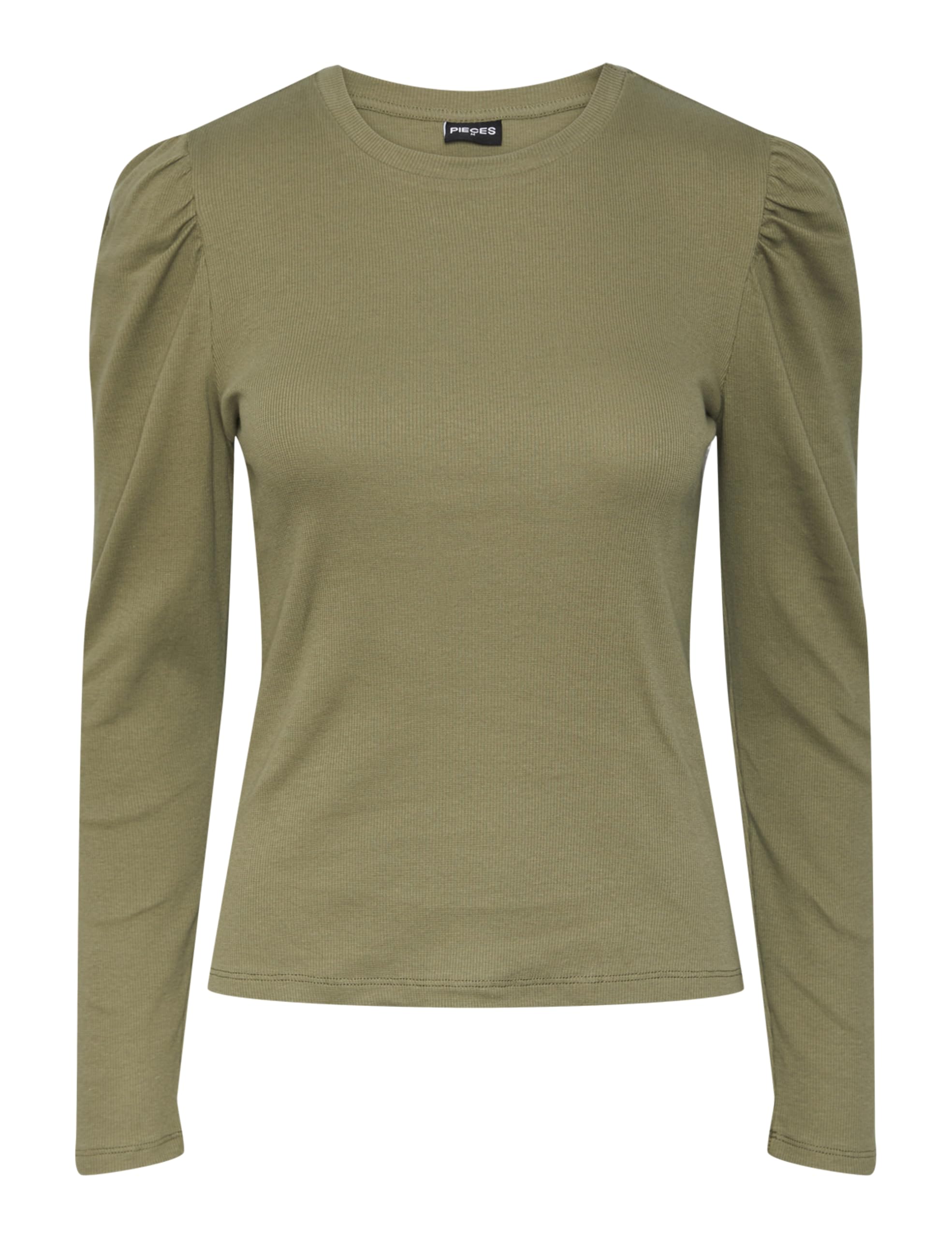Pieces PcJanna Maglietta Maniche Lunghe Verde XS