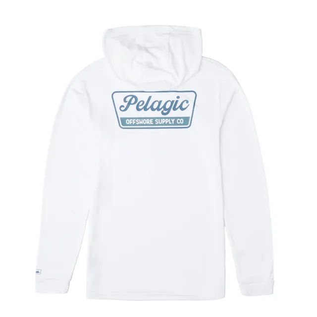 Pelagic Aquatek Dockline maglia pesca bambino White